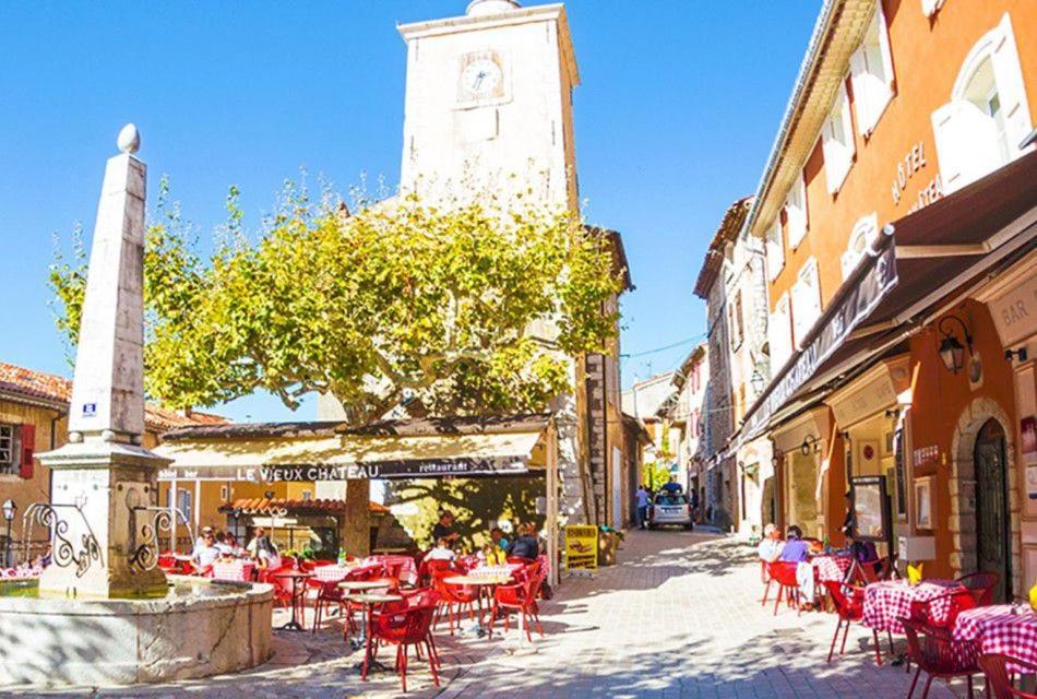Le Vieux Chateau Aiguines Dış mekan fotoğraf