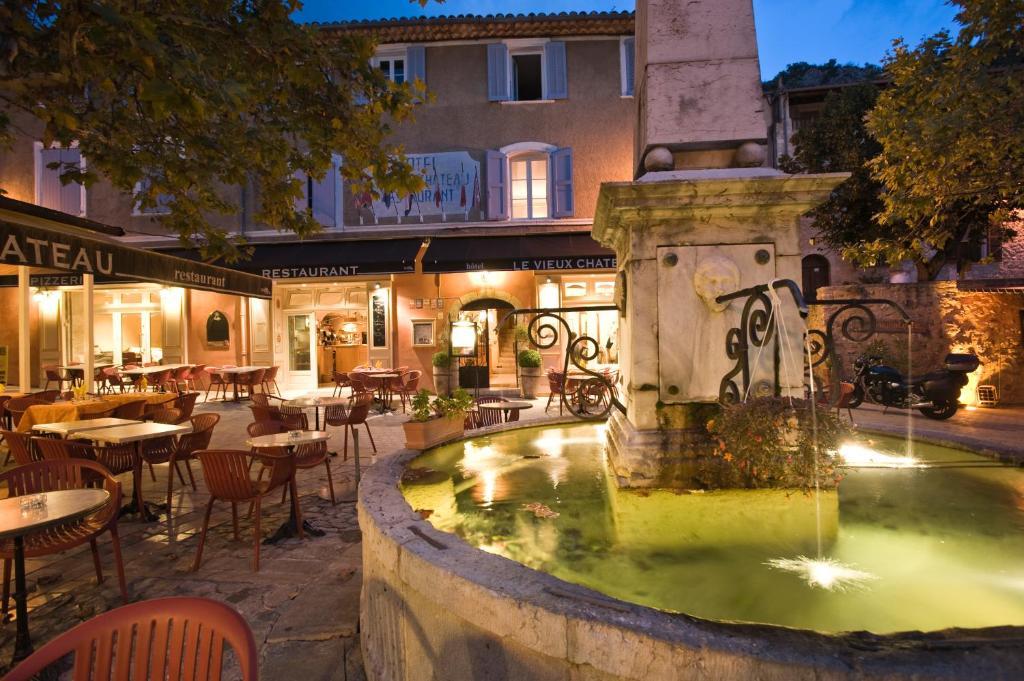 Le Vieux Chateau Aiguines Dış mekan fotoğraf